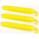 Лопатки бортировочные 3 шт к-кт, пластмассовые, жёлтые YC-311 BIKE HAND