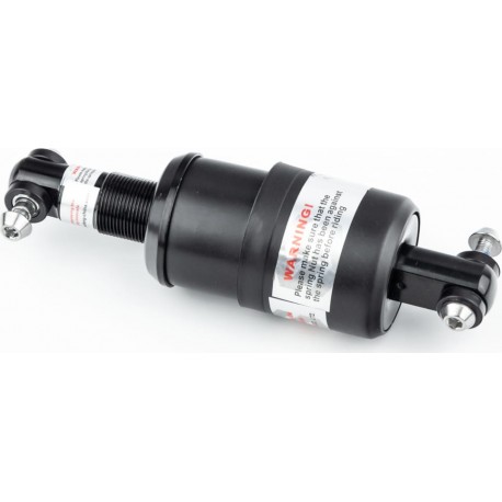 Амортизатор закритий 170мм регульований, чорний SHUNFENG