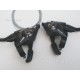 Моноблоки манетки переключатели 3*7 реплика (копия) Шимано Shimano ST-EF51 черные