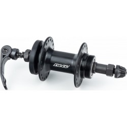 Втулка задняя MTB алюминиевая 14Gx36H под вольнобег, Disk-brake, 2 пром-подшипники 6200 2RS, крепл. эксцентрик, чёрная MS31R Nec