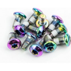 Болт гальмівного диска M5x9мм, під ключ Т25, 12шт к-кт, хамелеон Китай