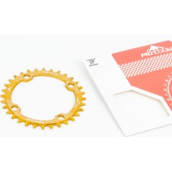 Зірка передня MTB Narrow Wide 32Т (BCD:104мм), алюмінієва, золотиста Motsuv