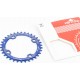Зірка передня MTB Narrow Wide 34Т (BCD:104мм), алюмінієва, синя Motsuv