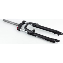 Вилка 29" амортизационная, без резьбы 1-1/8" (28,6мм), шток 240мм Disk-brake, M Lockout, чёрная ES-246- MLO AVANTI