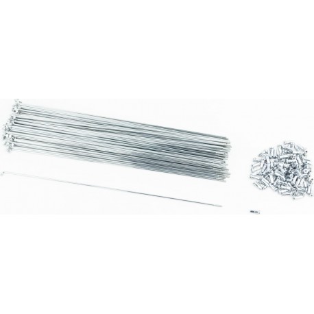Спиця 14Gx270мм (100шт к-кт), хром Китай