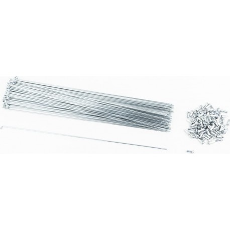 Спиця 14Gx288мм (100шт к-кт), хром Китай