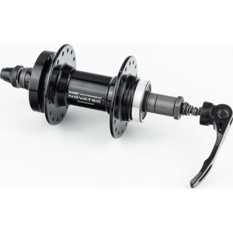 Втулка задняя MTB алюминиевая 14Gx32H под вольнобег 2 пром-подшипники чёрная D242SBT NOVATEC