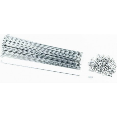 Спиця 13Gx246мм (100шт к-кт), хром Китай
