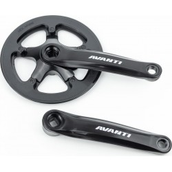 Шатуны "квадрат" 170мм, 40T (1/8") CITY, чёрные GS-P313 AVANTI