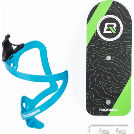 Фляготримач алюмінієвий, кріпл. на раму, синій 2017-11 RockBros
