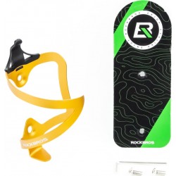 Флягодержатель алюминиевый, крепл. на раму, золотистый 2017-11 RockBros