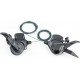 Переключатель (манетка) 2x9 скоростей, чёрные CUES SL-U4000 SHIMANO