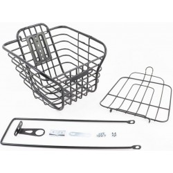 Кошик передній 28" з кришкою, чорний BSK-СК-45 Китай