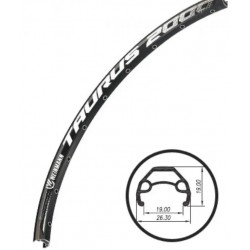 Обод 29" (622x19) Disk-brake, пистонированный, 14Gх32H алюминиевый, чёрный TAURUS 2000 WEINMANN