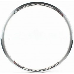 Обод 27,5" (584 Х 19) МТВ двойной алюминиевый 14Gх36Н, под V-brake тормоз, "GRAVITY" A-024 Китай