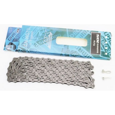 Цепь приводная 1/2х11/128х116L на 9 скоростей Deore CN-HG 73 "Китай" SHIMANO