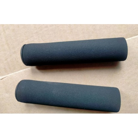 Ручки керма 130мм, пінорезинові, чорні Китай