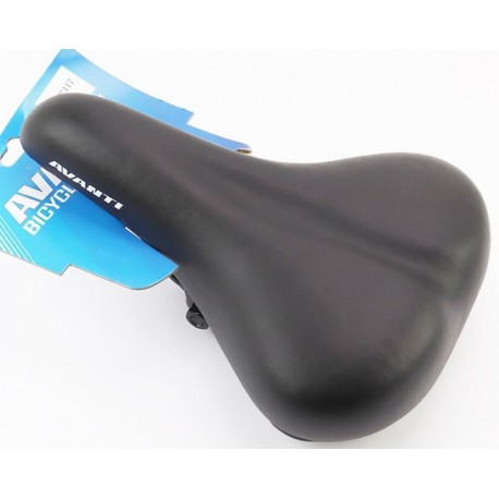 Сиденье MTB 255x180мм, чёрное AVY-6753 AVANTI