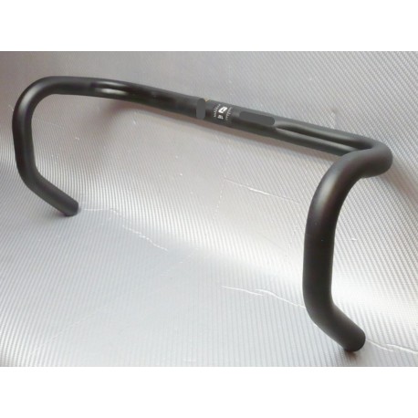 Руль шоссе "баран" алюм. 25.4мм ZOOM DR-AL-48BE L440мм черный