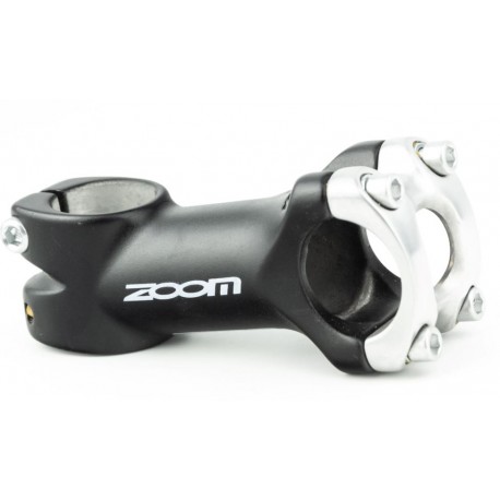 Вынос руля MTB 28,6x31,8х90мм, алюминиевый, чёрно-серый ZOOM