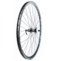 Колесо 29" заднє Disk-brake, обід "крапля" та втулка 14Gx36H алюмінієві, пром-підшипники 6200 2RS, під касету 8-9зв, кріпл. ексц