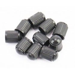 Колпачок ниппеля, пластмассовый, чёрный 10шт. к-кт Китай