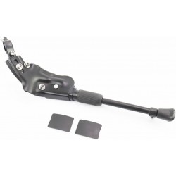 Подножка боковая задняя телескопическая для 24"- 29", с изменяемым углом крепления черная HS-002D Китай