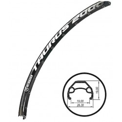 Обід 29" (622x19) Disk-brake, пістонований, 14Gх36H алюмінієвий, чорний TAURUS 2000 WEINMANN