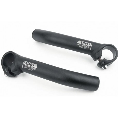 UNO рога, Алюмин., с изгибом, Круглые, с Логотипом (см. каталог)