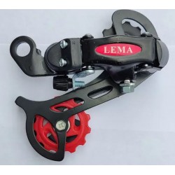 Перемикач ланцюга задній 6/7зв. кріпл. болт, чорний Китай