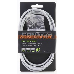 Трос заднего тормоза (трос 200см/ кожух 182см), серый CON-TEC