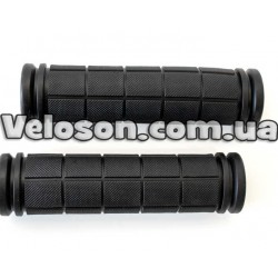 Грипсы L127мм BRAVVOS FL-368 резиновые черные