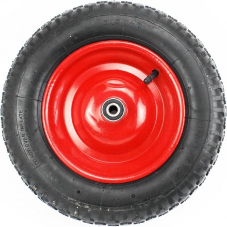 Колесо на тачку 3,50-8, под ось 12мм Китай