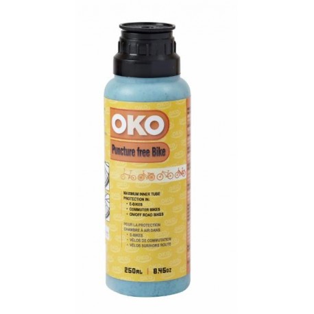 Антипрокольная жидкость OKO Puncture Free Bike для покрышек с камерами 250ml