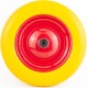 Колесо на тачку "ПЕНОПОЛИУРЕТАН" 3,00-8 (13х3), пром-подшипники под ось 16мм, жёлто-красное Китай