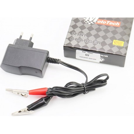 Зарядний пристрій для АКБ 6V-1000 mA Mototech