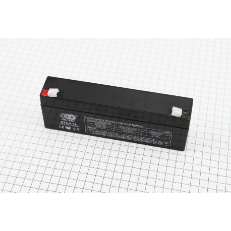 Акумулятор 12V2,2Ah OT2,2-12 кислотний (L178*W35*H61мм) для ДБЖ, іграшок та ін. OUTDO