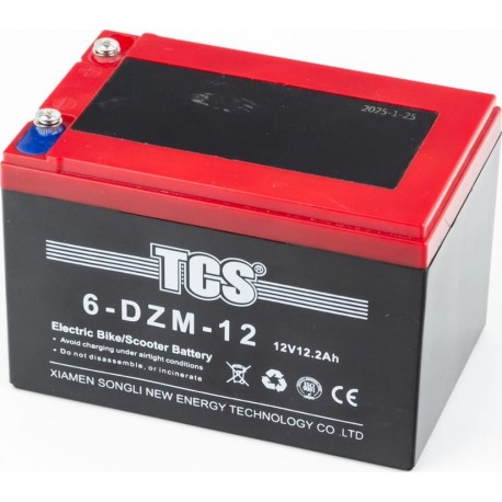 Аккумулятор 12V12Ah 6DZM-12 кислотный (L150*W101*H99мм) для ИБП, игрушек и др. TCS
