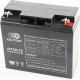Акумулятор 12V20Ah OT20-12 кислотний (L181*W77*H167мм) для ДБЖ, іграшок та ін. OUTDO