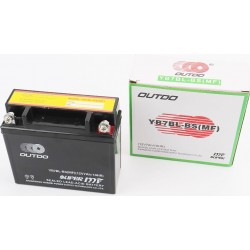 Аккумулятор 12V7Ah YB7BL(MF) кислотный (L145*W60*H130мм) "МОТО" OUTDO