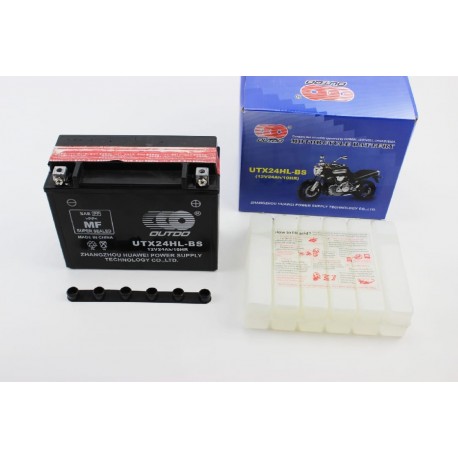 Акумулятор 12V24Аh UTX24HL-BS кислотний (L205*W87*H162мм) OUTDO