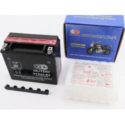 Аккумулятор 12V18Аh UTX20-BS кислотный (L175*W85*H155мм) OUTDO