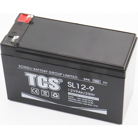 Акумулятор 12V9Ah SL12-9 кислотний (L151*W65*H94мм) для ДБЖ, іграшок та ін. TCS