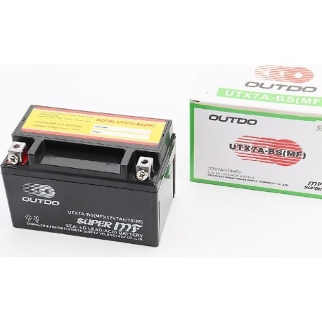 Акумулятор 12V7Ah UTX7A-BS(MF) кислотний (L150*W85*H95мм), від 2шт -5% OUTDO