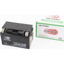 Акумулятор 12V8,6Ah UTZ10S(MF) кислотний (L150*W87*H94мм) OUTDO