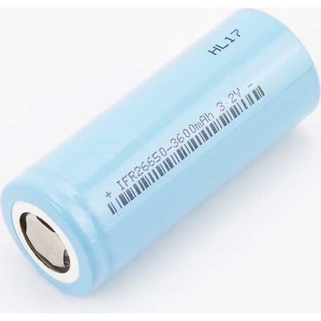 Аккумулятор 3,2V 3600mAh 26650 3C Li-ion (L65*D26мм) Китай