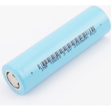 Акумулятор 3,6V 3000mAh 18650 3C Li-ion (L65*D18мм) Китай