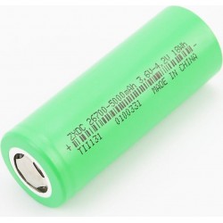Акумулятор 3,6V 5000mAh 26700 3C Li-ion (L70*D26мм) Китай