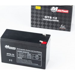 Акумулятор 12V8Ah OT8-12 кислотний (L151*W65*H94мм) для ДБЖ, іграшок та ін. Mototech
