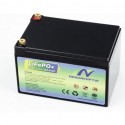 Акумулятор 12,8V12Ah 153,6Wh LiFePO4 (L151*W98*H98mm) для ДБЖ, іграшок та ін. NENDNENPOW